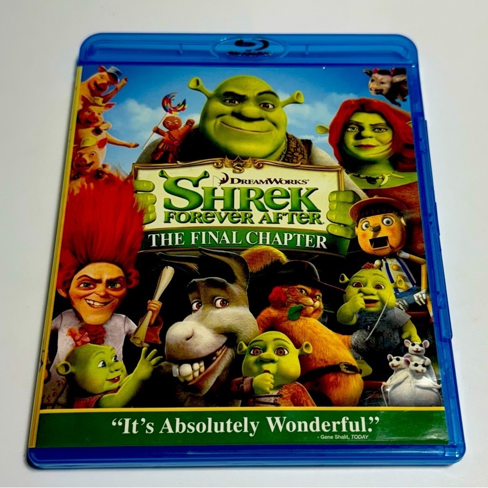Shrek Forever After Blu-Ray also known as Shrek: The Final Chapter, 2010.